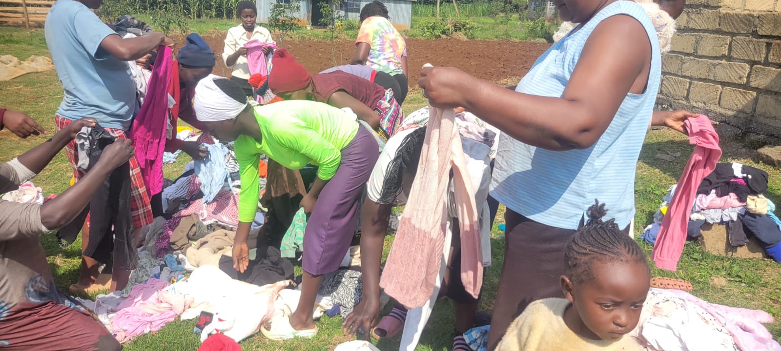 Bloom Together clothing donation